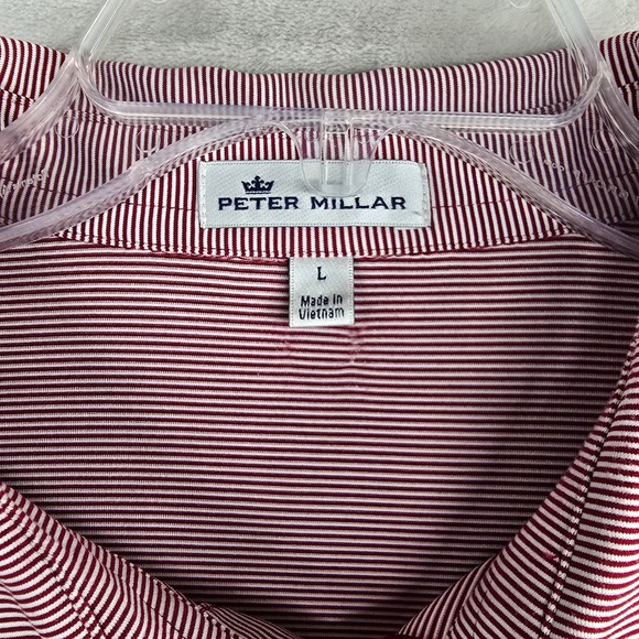 Peter Millar Boston College Eagles Polo Shirt Mens Large Summer Comfort NCAA - Picture 2 of 9